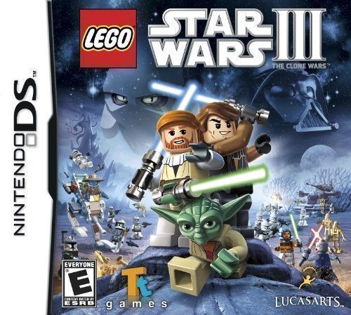 LEGO Star Wars III - The Clone Wars (Europe) Game Cover